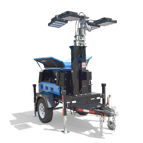 Towable lighting tower