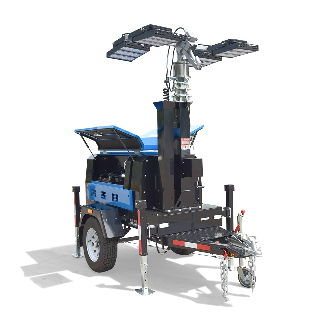 Towable lighting tower