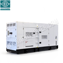 Volvo Self Running Electrical Power Generator Soundproof Diesel Genset For Industry