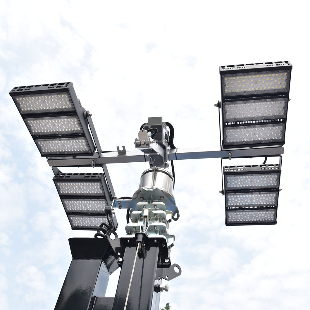 Towable lighting tower