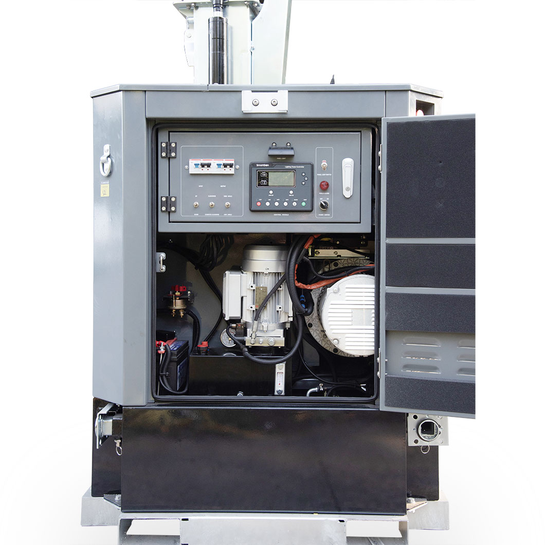 Vertical lighting tower Hydraulic Mast
