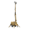 Construction Outdoor Mobile Light Tower Trailer with Diesel Generator Hybrid Lighting Tower
