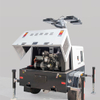 Outdoor Mobile Light Tower Diesel Generator Hydraulic Portable Lighting Tower