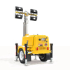 Portable Diesel Generator Trailer Light Tower 1.2KW LED Light Munal Mast