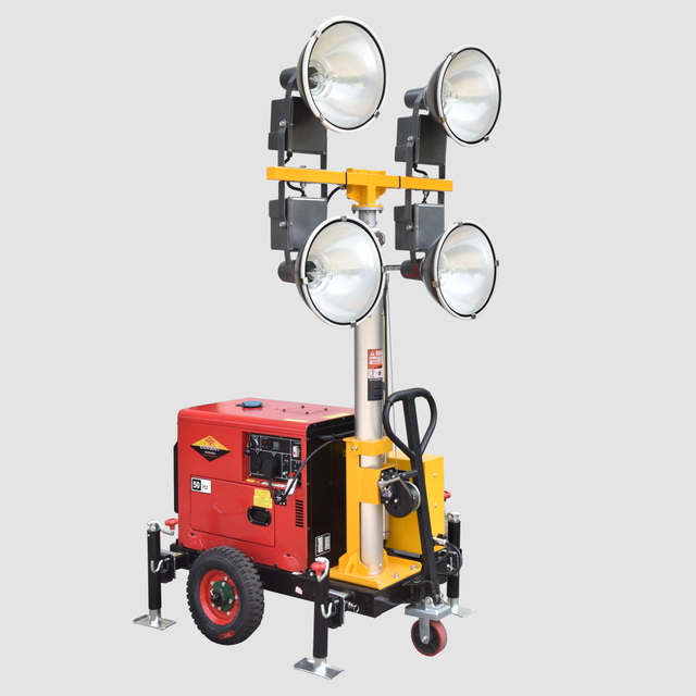 Wholesale Portable Diesel Generator Trailer Light Tower